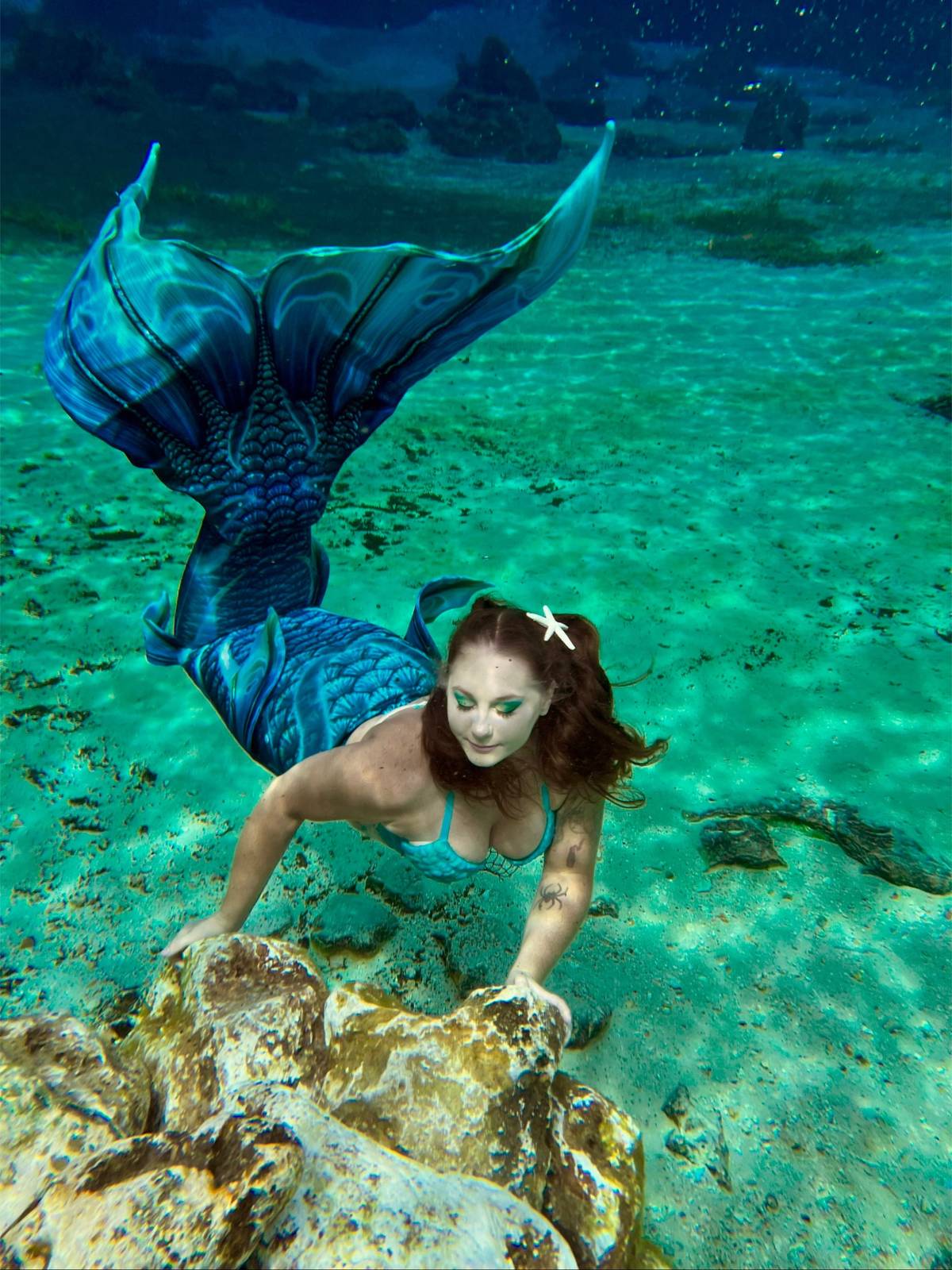 Viridia Mermaid Tail for Adults (No Monofin) -ZQ/YQ08