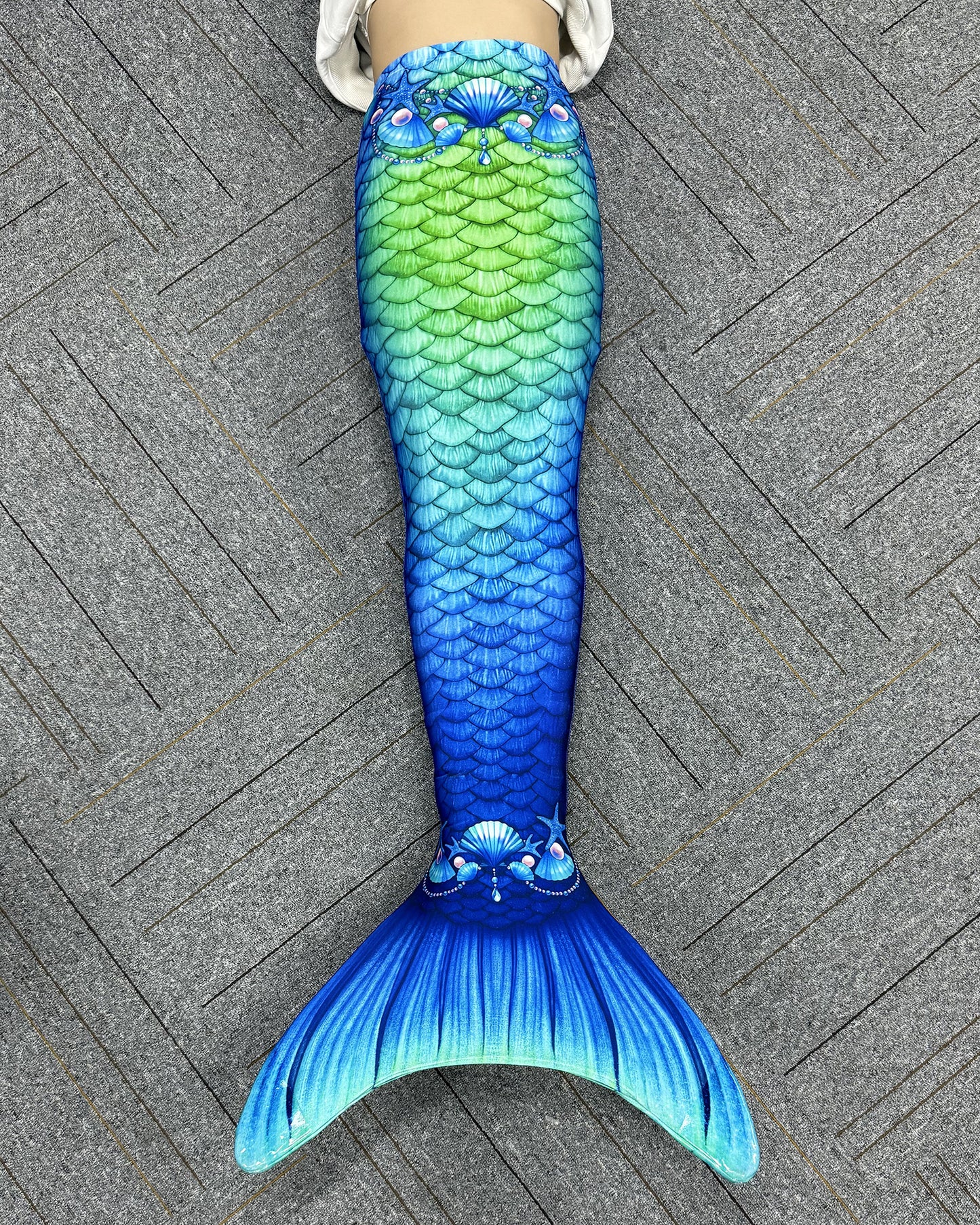 Blue Ocean Sprite-Mermaid tail for kids