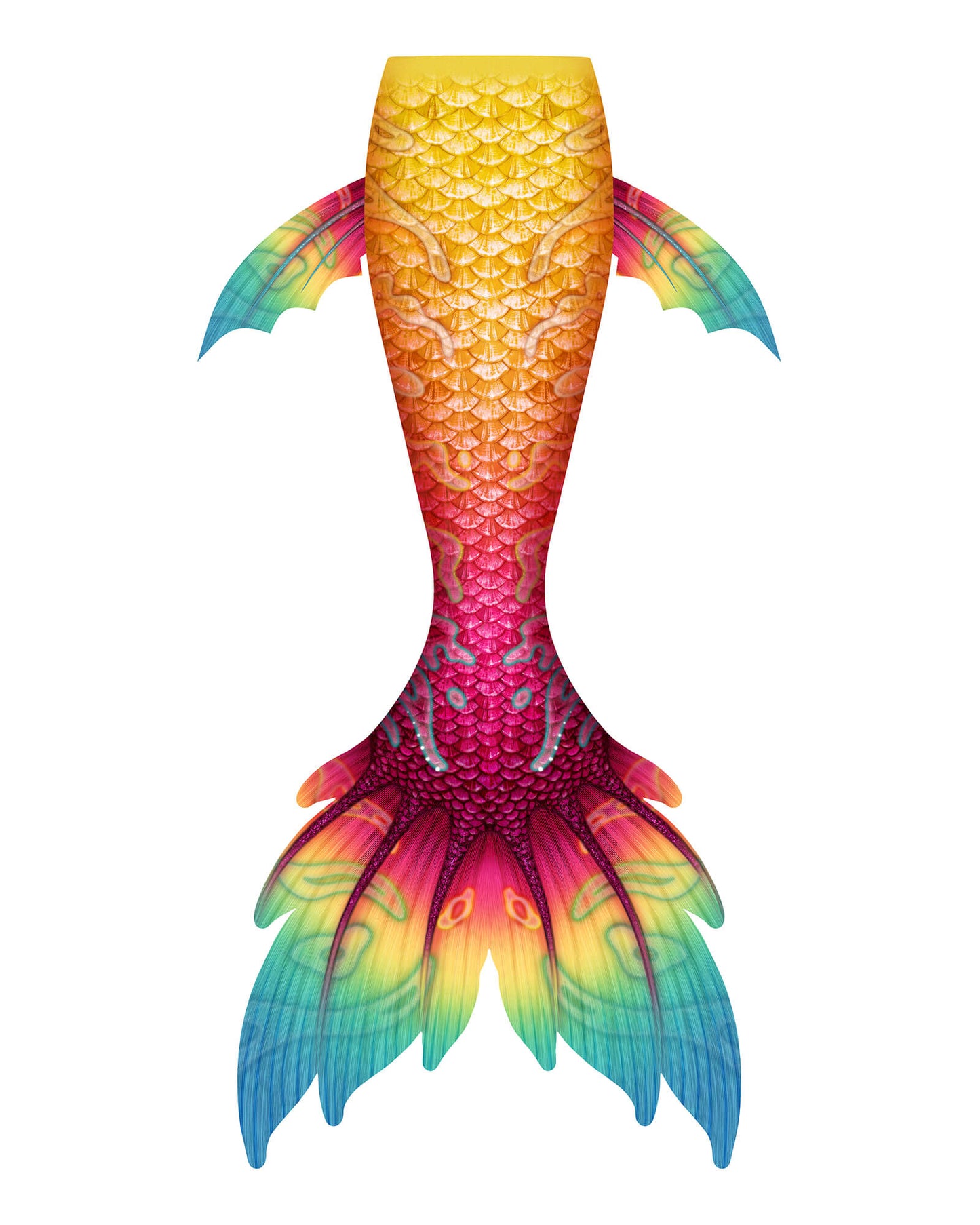 Solaris Dream Mermaid Tail for Adults (No Monofin) -ZQ/YQ06-FOLOEO x Awilix Mermaid – Limited Edition Collaborative Tail Design 🧜🏼♀️