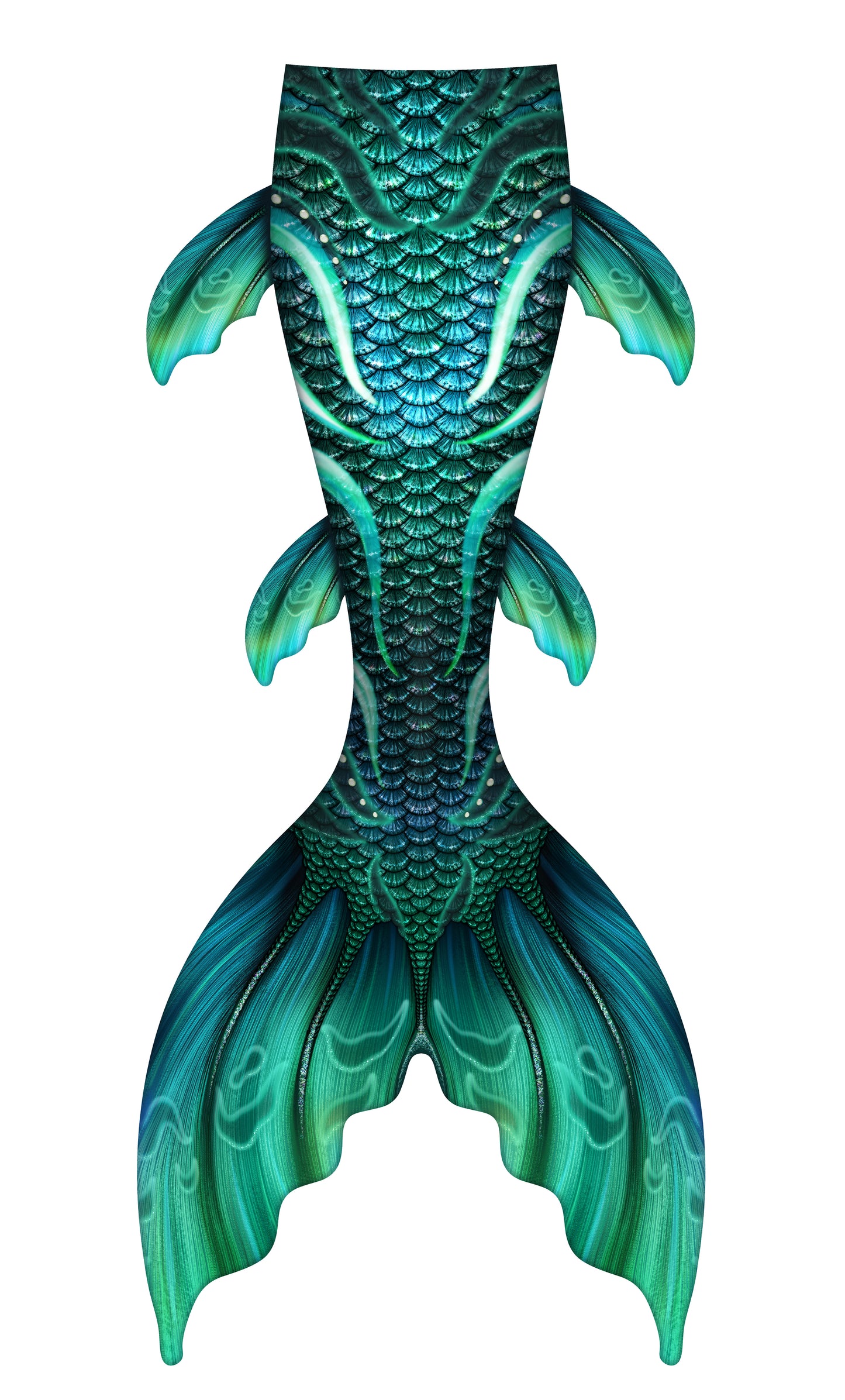Viridia Mermaid Tail for Adults (No Monofin) -ZQ/YQ08