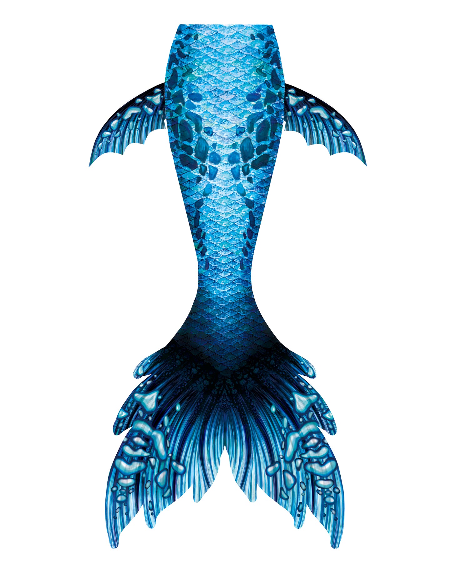 Abyssal Frost Mermaid Tail for Adults (No Monofin) -ZQ05