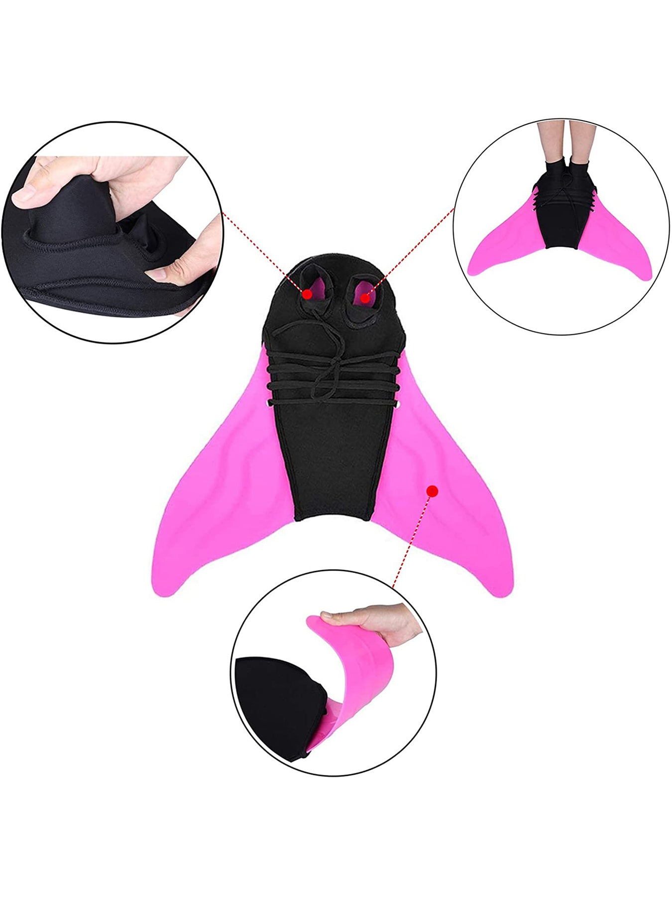 Purple Pearl Princess-Mermaid tail for kids