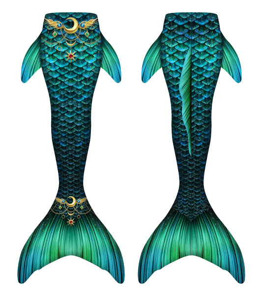 🧜‍♀️ Twilight Flame Mermaid Tail (Teen/Adult Size)