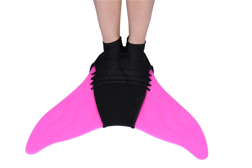 FOLOEO Mermaid Tail for Kids 4 Pieces Set（38），Child Monofin Pro/Lite