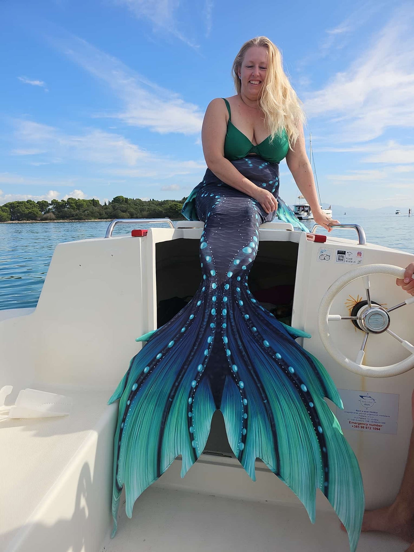 Mermaid Tail for Adults (No Monofin) -ZQ03