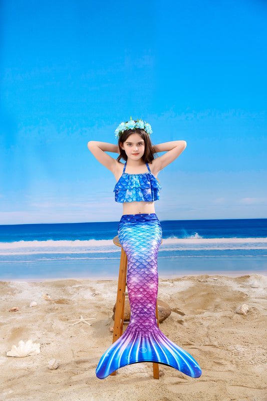 FOLOEO Mermaid Tail for Kids ,Teen and Adult Monofin Pro/Lite