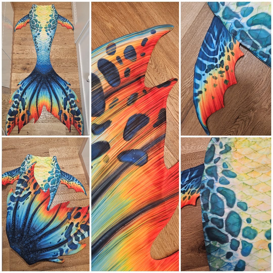 Mermaid Tail for Adults (No Monofin) -ZQ02