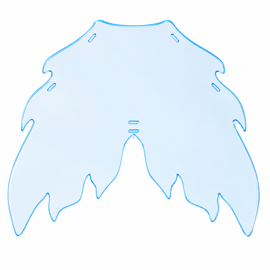 Vinyl Inserts-fit the  AT  series mermaid tails--Aurora Tide(Aqua),Aurora Tide (Pearl)