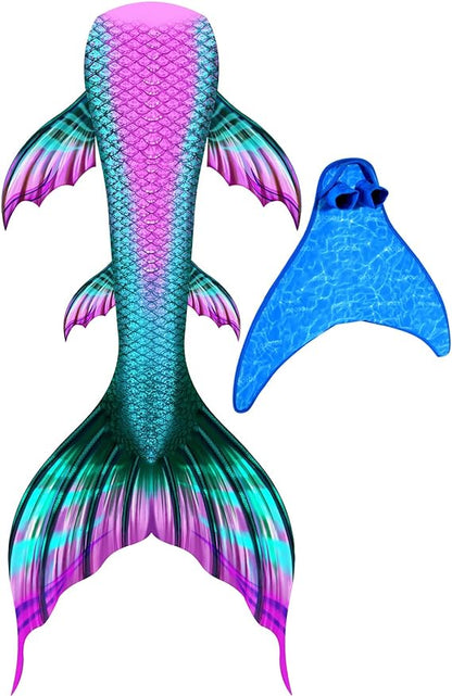 Mermaid Tails for Swimming for Adult & Teen Sizes（YQ83-86）Adult Monofin Lite