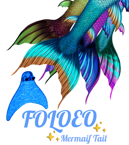 FOLOEO Adults Monofin for Mermaid Tails for Swimming