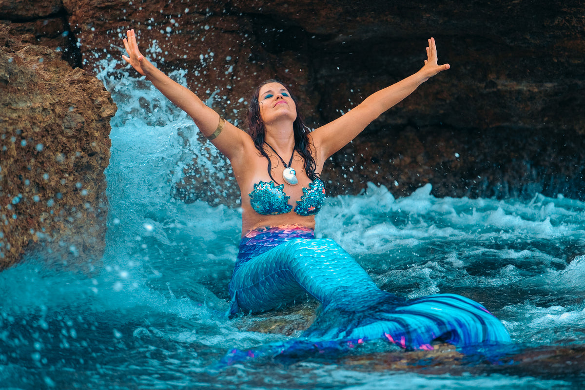 Mermaid Tail for Adults (No Monofin) -ZQ01,ZQ02,ZQ03