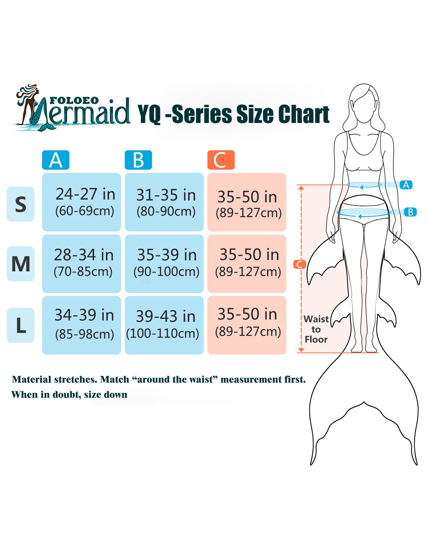 Mermaid Tails for Swimming for Adult & Teen Sizes（YQ84）NO Monifin