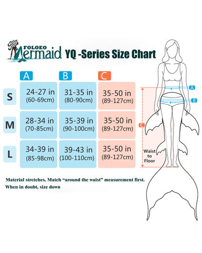 Mermaid Tails for Swimming for Adult & Teen Sizes（YQ84）NO Monifin