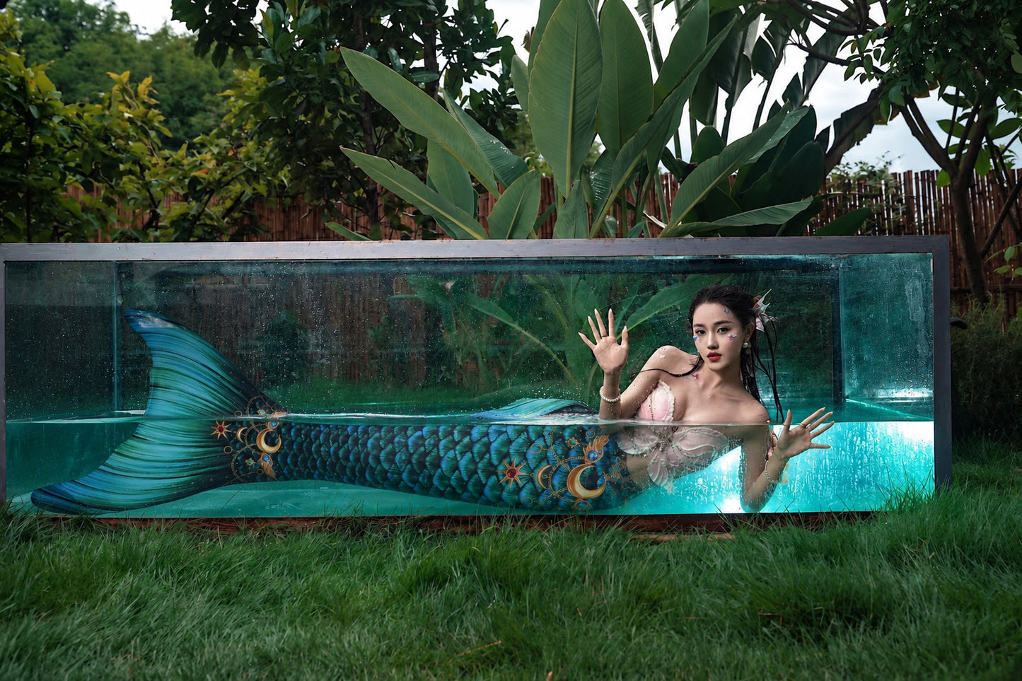 🧜‍♀️ Twilight Flame Mermaid Tail (Teen/Adult Size)